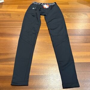 NWT Under Armour ColdGear Fitted Infrared Blk Compression Tights Men S Baselayer